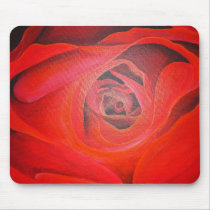 The Heart of the Rose Mouse Pad