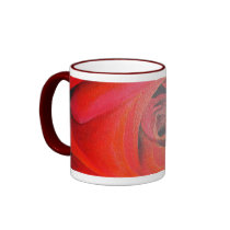 The Heart of the Rose Coffee Mugs