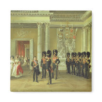 The Heraldic Hall in Winter Palace, St Refrigerator Magnets