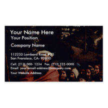 The Hermit By Hubert Van Eyck (Best Quality) Business Card