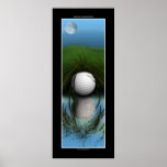 "THE HIDING PLACE" Funny Golfer Sport Poster posters
