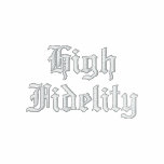 The High Fidelity embroidered shirts