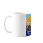 The hills at sunset mugs