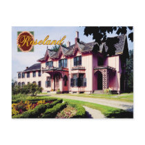 The historic Roseland Cottage, Connecticut Post Card