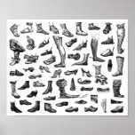 The History of Shoes posters