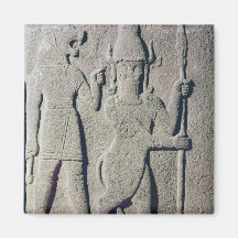 The Hittite God Uomi, Karkemish Fridge Magnets