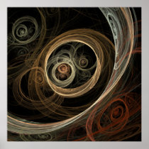 The Hive - Abstract Fractal Art poster