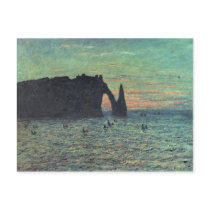 The Hollow Needle at Etretat, 1883 Postcards