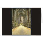 The Holy Chapel (i.e., Sainte-Chapelle), interior, Greeting Cards