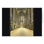 The Holy Chapel (i.e., Sainte-Chapelle), interior, Greeting Cards