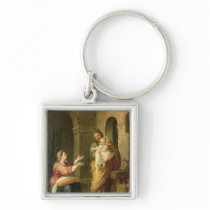 The Holy Family, c.1660-70 Key Chain
