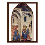 The Holy Meditating By Martini Simone Post Card