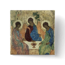 The Holy Trinity, 1420s Buttons