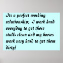 The Honest Truth 2 (about barn work)(stalls) posters