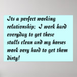 The Honest Truth 2 (about barn work)(stalls) posters