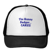 The Honey Badger Cares Hats