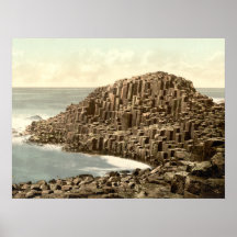 The Honeycombs, Giant's Causeway, County Antrim Posters