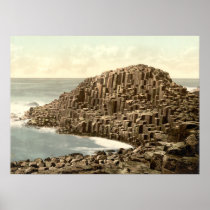 The Honeycombs, Giant's Causeway, County Antrim Posters