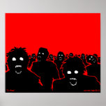 "The Horde" Zombie Poster posters