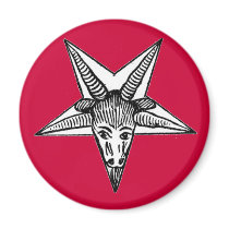 The Horned God Refrigerator Magnet