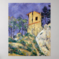 The House with the Cracked Walls - Paul Cézanne