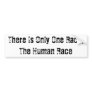 The Human Race Bumper Sticker