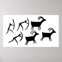The Hunt-BW Print