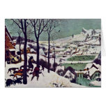 The Hunters In The Snow,  By Bruegel D. Ä. Pieter Cards