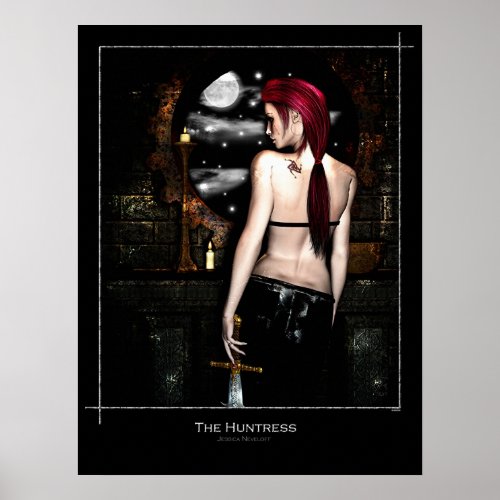 The Huntress print