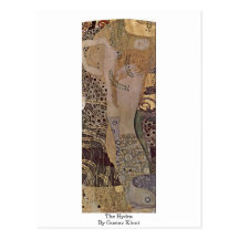 The Hydra By Gustav Klimt Post Cards