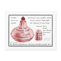 The Hygiene Lamp Postcard