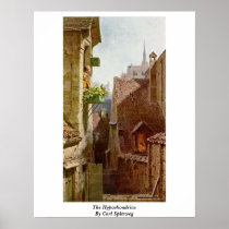 The Hypochondriac By Carl Spitzweg Poster