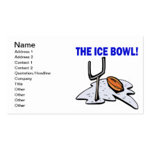The Ice Bowl Business Card
