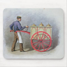 The Ice Cream Seller, 1895 Mousepad