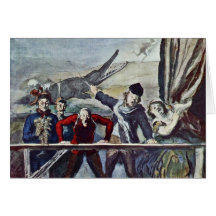 The Idea By Daumier Honoré Card