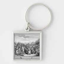 The Idle 'Prentice Executed at Tyburn Key Chains