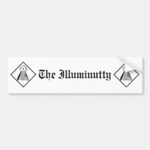 The Illuminutty Bumper Stickers
