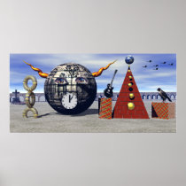 The Incomplete Picture surreal Poster
