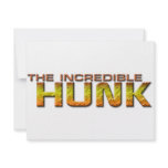 The Incredible Hunk invitations