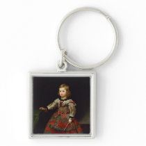 The Infanta Maria Margarita  of Austria Keychain