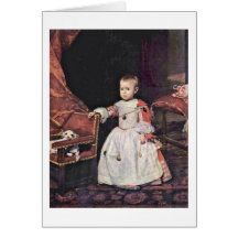 The Infante Philip Prosper By Diego Velazquez Cards