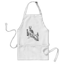 The Infernal Calavera. The Day of the Dead. Apron