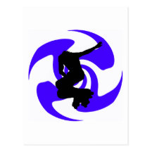 THE INLINE BLUE POSTCARDS