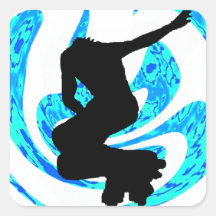 THE INLINE HORIZON SQUARE STICKERS