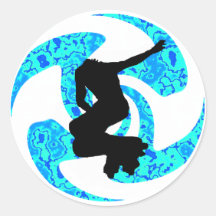 THE INLINE ROAD ROUND STICKER
