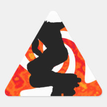 THE INLINE WORLD TRIANGLE STICKER