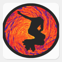 THE INLINE ZONES SQUARE STICKER