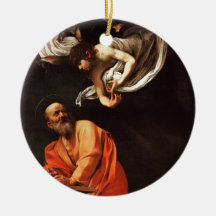 The Inspiration of Saint Matthew, Caravaggio Ornament