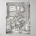 The Instrument Maker's Workshop, c.1570 posters