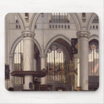 The Interior of Oude Kerk, Amsterdam, c.1660 Mousepad